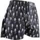 JACK boxers pánske bavlnené boxerky Voxx - vzor SKELETON