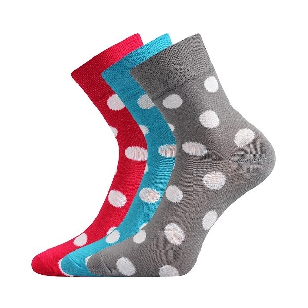 IVANA dámske farebné ponožky Boma - MIX 48