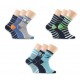 86 detské športové farebné ponožky TRENDY SOCKS