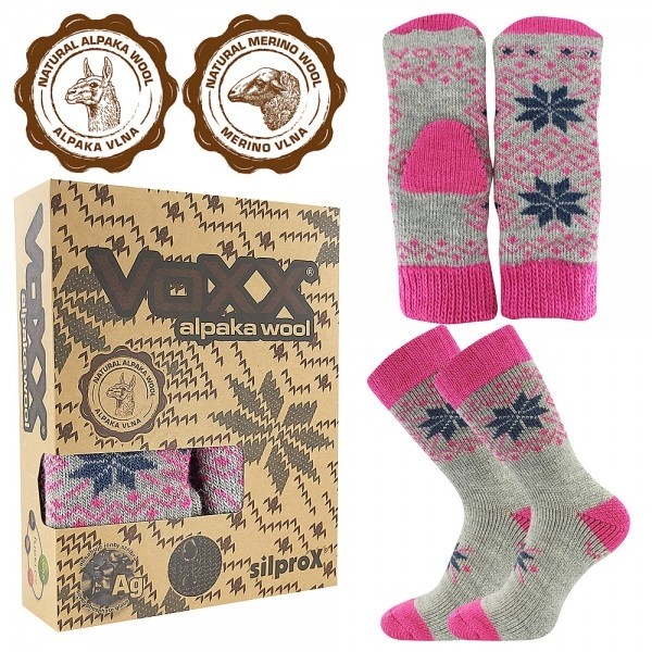 ALTA SET dárkové balení ponožek a rukavic Voxx