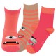 Detské farebné bavlnené vzorované veselé ponožky RS
