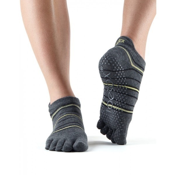 LOW RISE prstové protišmykové ponožky ToeSox - AMPED