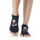 LOW RISE bezprstové protišmykové ponožky ToeSox - CLASSIC MICKEY DISNEY