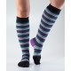 CASUAL KNEE HIGH prstové podkolienky ToeSox - PURPLEHAZE