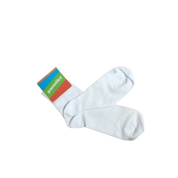 FX-HIGH jednofarebné bavlnené ponožky FUXY