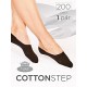 COTTON step 200 DEN pančuchové ťapky Lady B - 1 pár