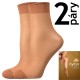 NYLON SOCKS 20 DEN pančuchové ponožky Lady B - 12 párů