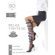 RELAX tights 50 DEN kompresné pančuchové nohavice Lady B