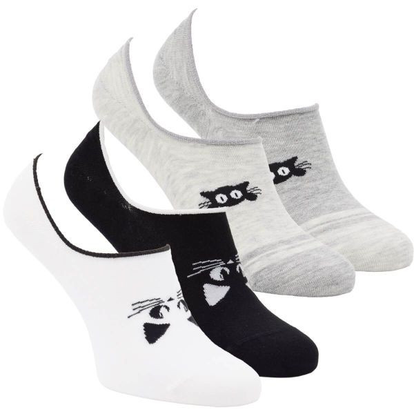 Dámske bambusové mačacie neviditeľné sneaker ponožky Zdravé ponožky